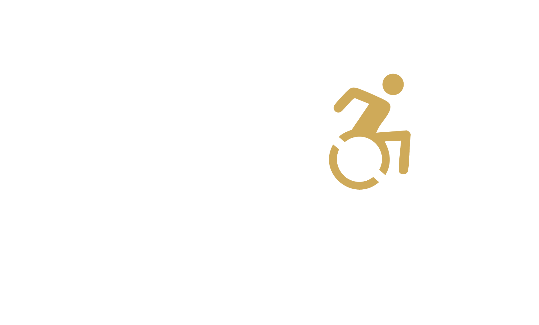TPMR Maroc Logo with active wheelchair user.